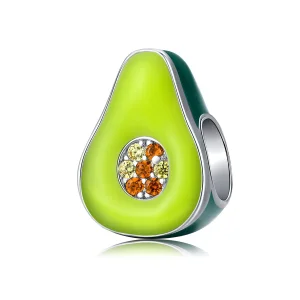(image for) Pandora Style Avocado Charm - BSC129