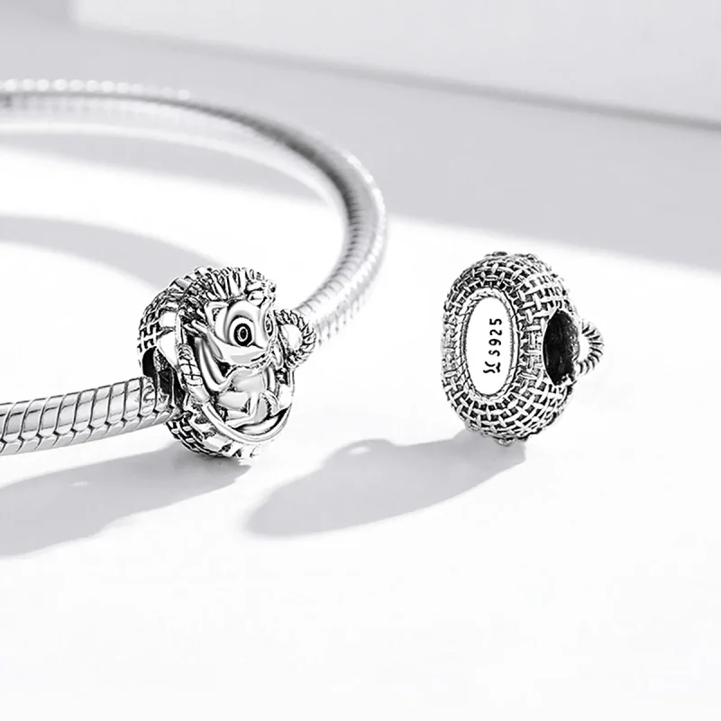 (image for) Pandora Style Baby Hedgehog Charm - SCC1926 - View 4
