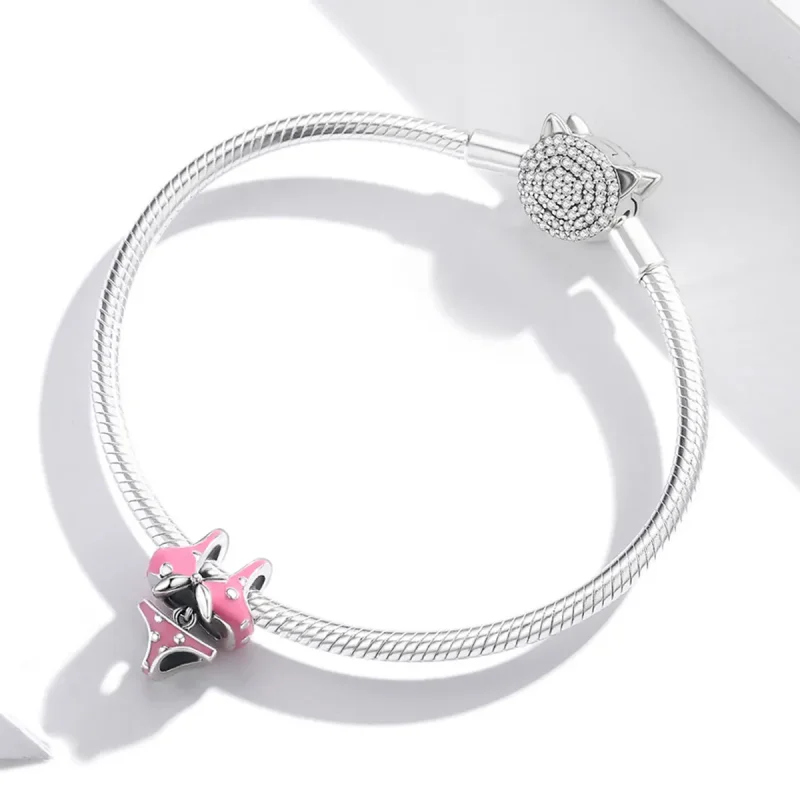 (image for) Pandora Style Beach Bikini Charm - SCC1910 - View 3