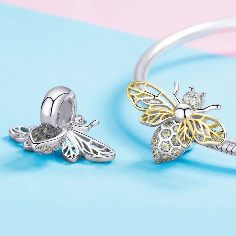 (image for) Pandora Style Bee Charm - BSC067 - View 4