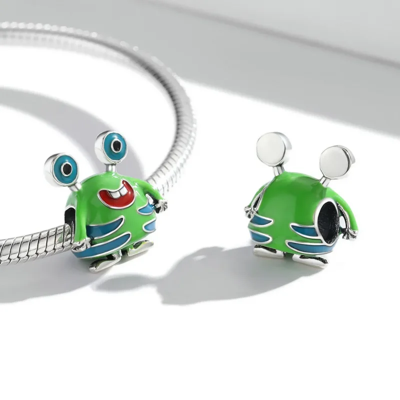 (image for) Pandora Style Big Eyed Monster Charm - SCC2056 - View 4