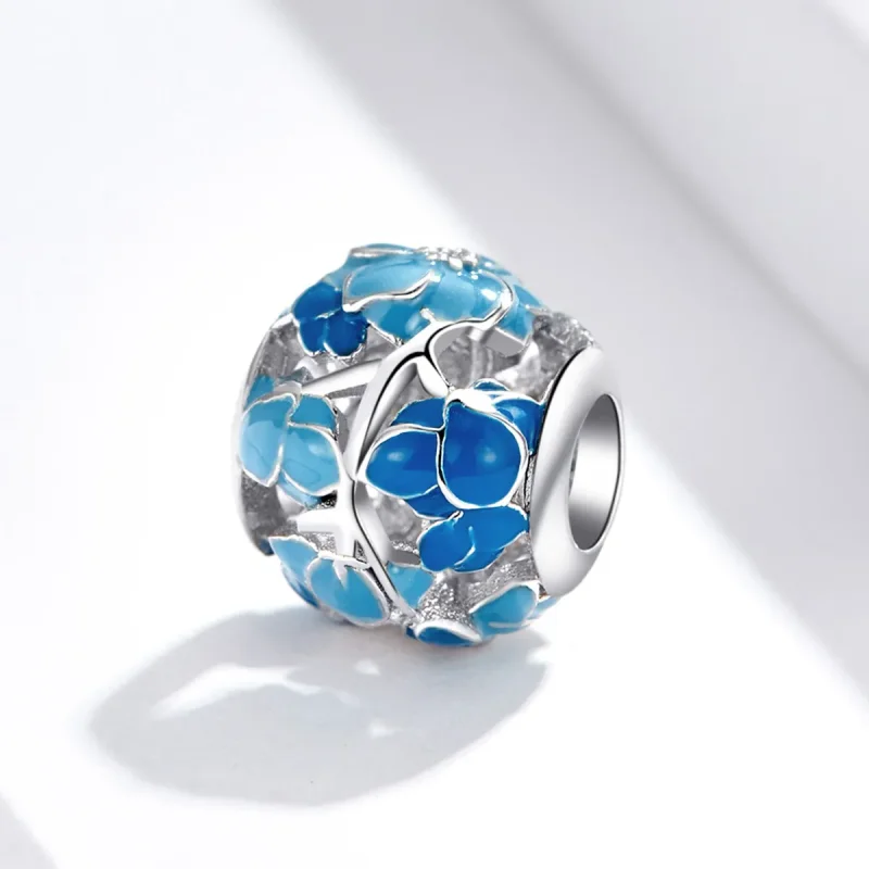 (image for) Pandora Style Blooming All The Way Charm - BSC087 - View 2