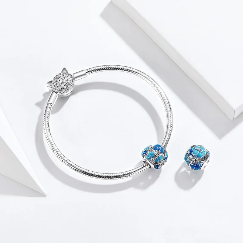 (image for) Pandora Style Blooming All The Way Charm - BSC087 - View 4