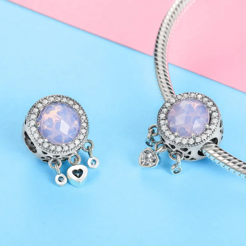 (image for) Pandora Style Bright Heart Charm - SCC999 - View 3