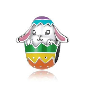 (image for) Pandora Style Bunny Eggs Charm - SCC2117