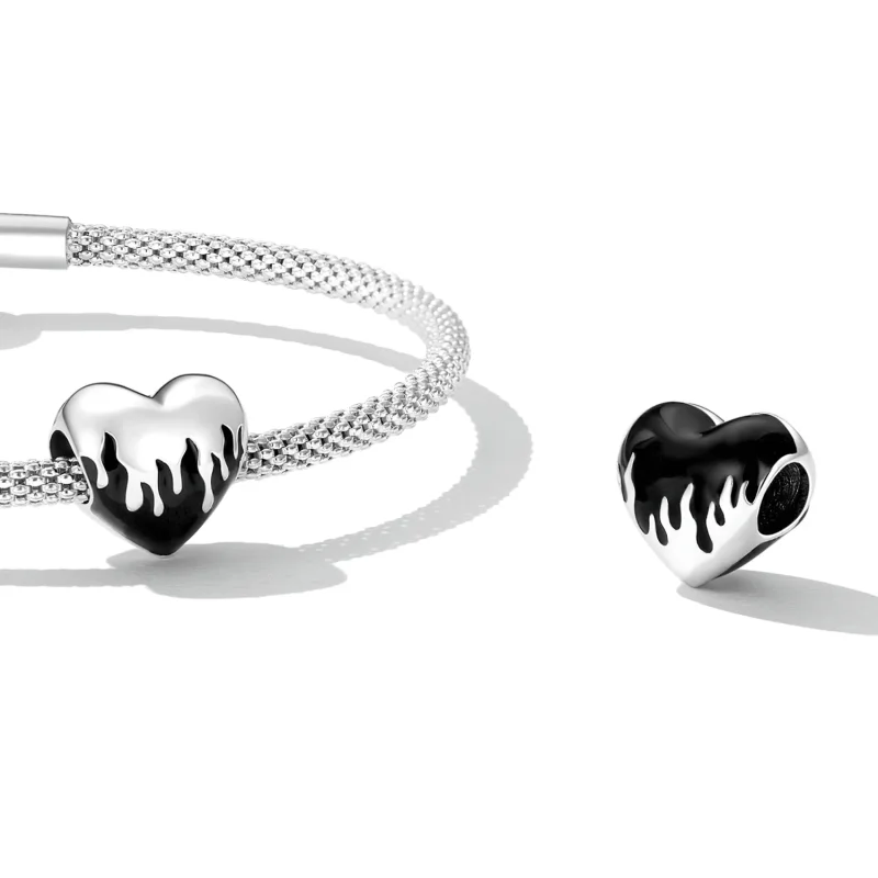 (image for) Pandora Style Burning Love Charm - SCC2298 - View 4