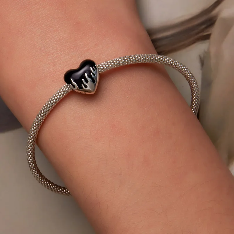(image for) Pandora Style Burning Love Charm - SCC2298 - View 6
