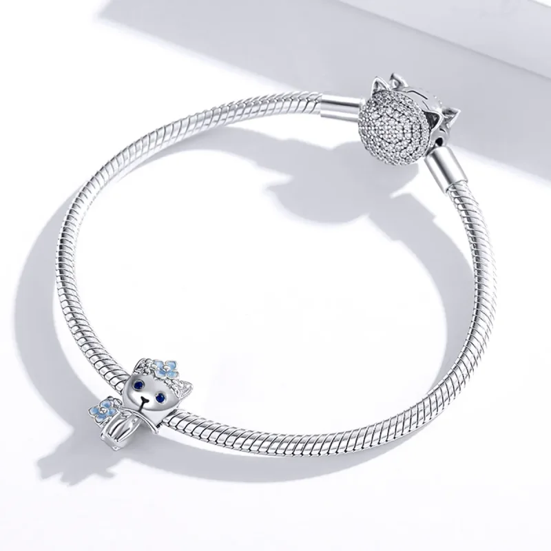 (image for) Pandora Style Cat Elf Charm - BSC394 - View 3