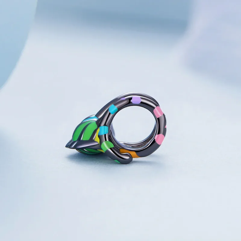 (image for) Pandora Style Chameleon Charm - BSC694 - View 3