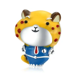 (image for) Pandora Style Cheetah Police Charm - SCC1962
