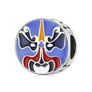 (image for) Pandora Style Chinese Opera Mask Charm - SCC2108