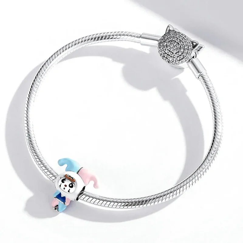 (image for) Pandora Style Clown Doll Charm - SCC1942 - View 4