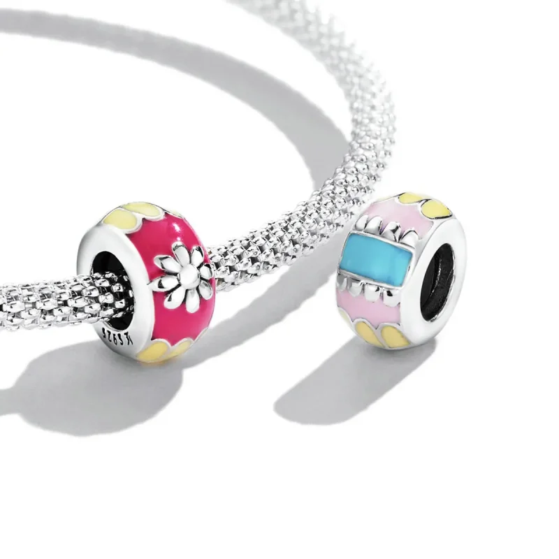 (image for) Pandora Style Color Spacer Charm - SCC2120 - View 4