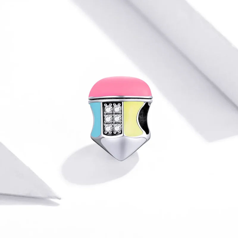 (image for) Pandora Style Colored Pencils Charm - SCC1760 - View 2