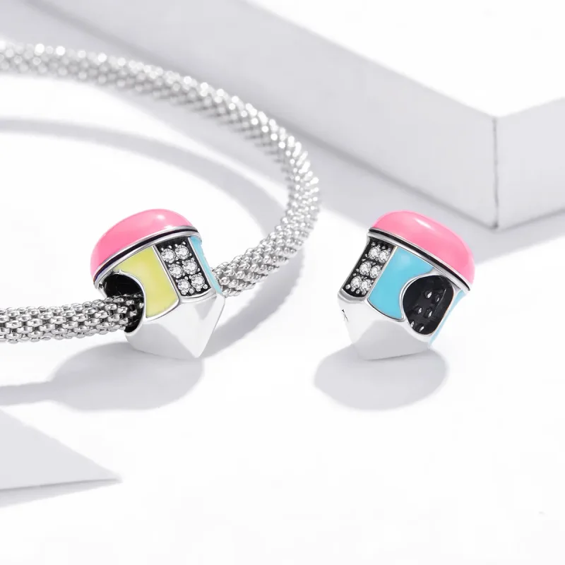 (image for) Pandora Style Colored Pencils Charm - SCC1760 - View 4