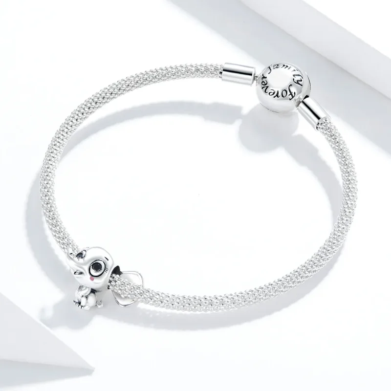 (image for) Pandora Style Cute Baby Elephant Charm - SCC1646 - View 4