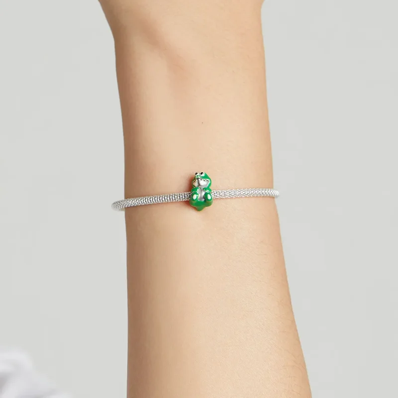 (image for) Pandora Style Cute Crocodile Charm - SCC2008 - View 5