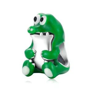 (image for) Pandora Style Cute Crocodile Charm - SCC2008