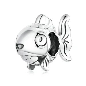 (image for) Pandora Style Cute Goldfish Charm - BSC543