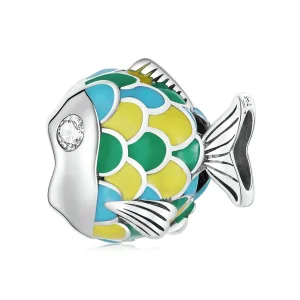 (image for) Pandora Style Cute Little Fish Charm - SCC2073