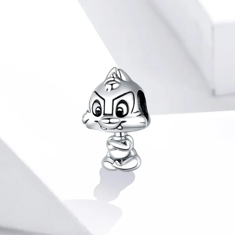 (image for) Pandora Style Cute Little Squirrel Charm - BSC323 - View 2