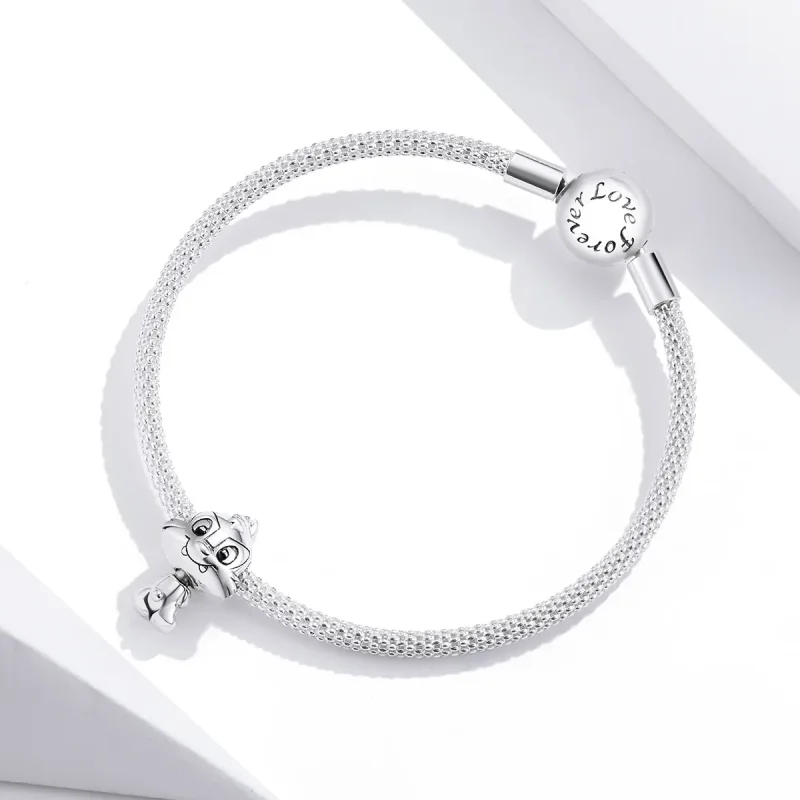 (image for) Pandora Style Cute Little Squirrel Charm - BSC323 - View 3