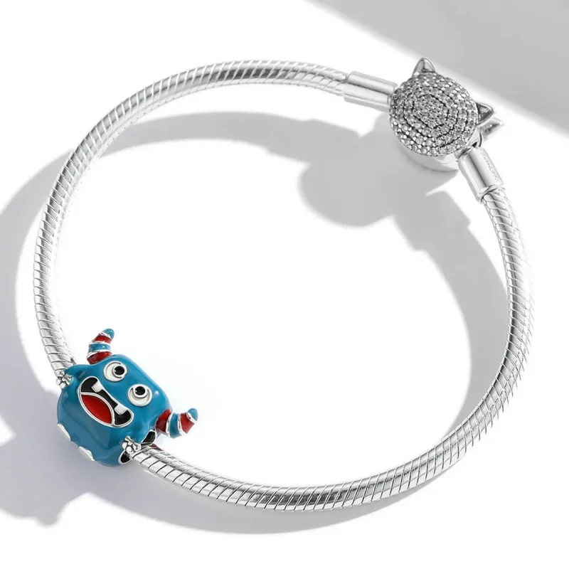 (image for) Pandora Style Cute Monster Charm - SCC2055 - View 3