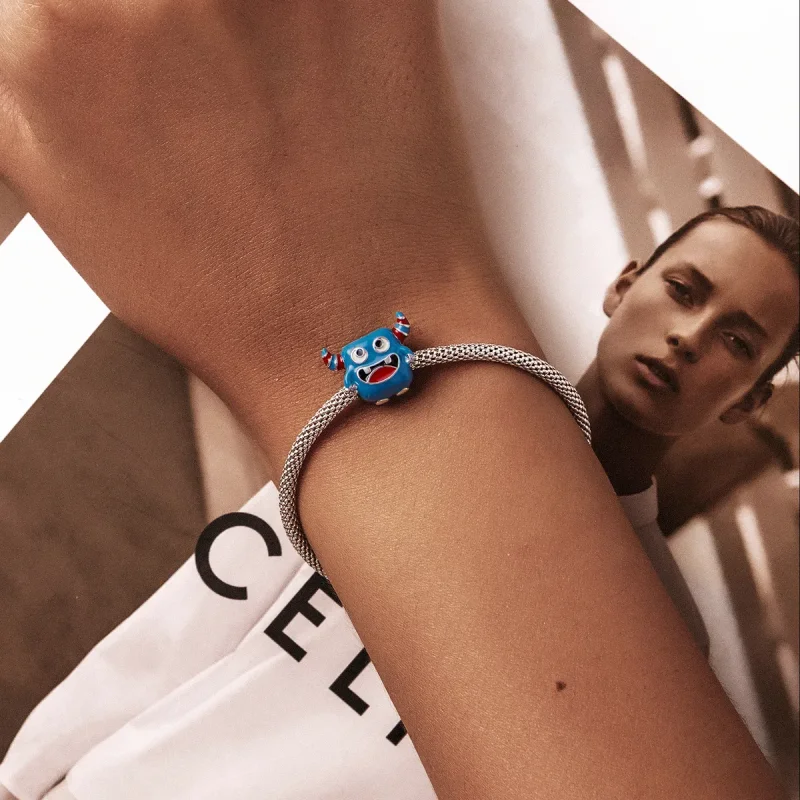 (image for) Pandora Style Cute Monster Charm - SCC2055 - View 5