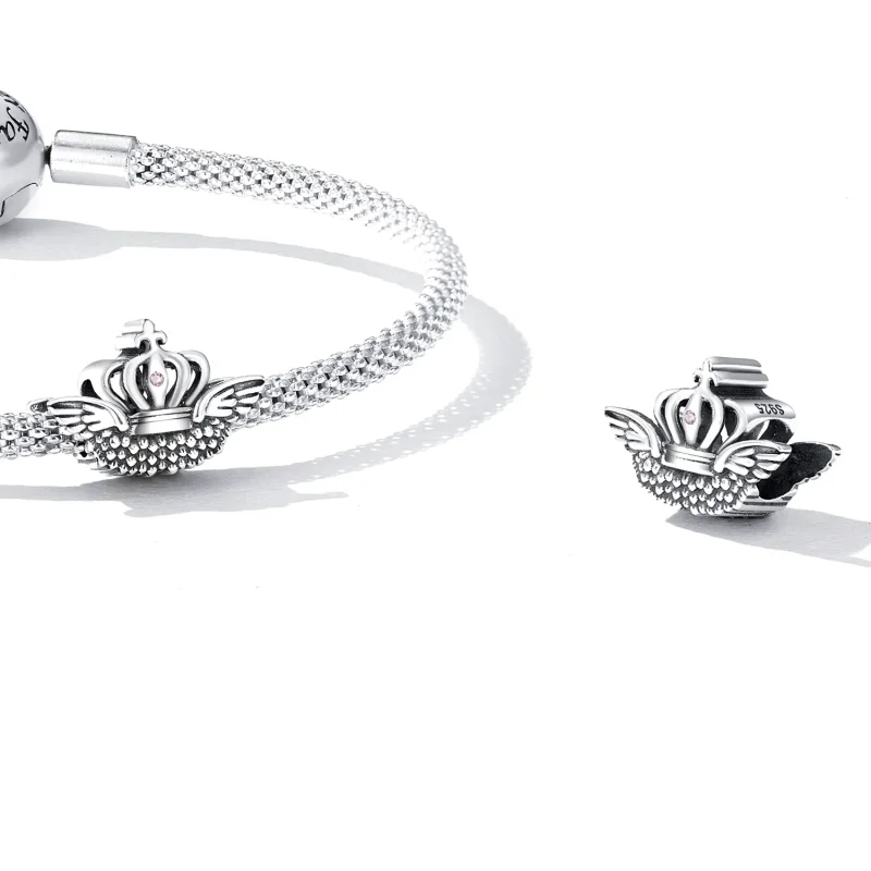 (image for) Pandora Style Delicate Crown Charm - SCC2260 - View 5