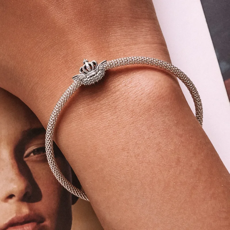 (image for) Pandora Style Delicate Crown Charm - SCC2260 - View 6