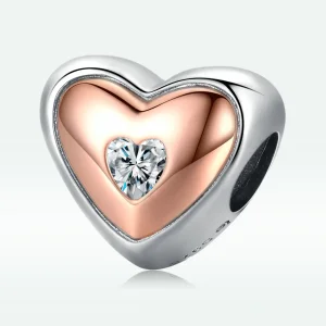 (image for) Pandora Style Double Color Love Charm - BSC566