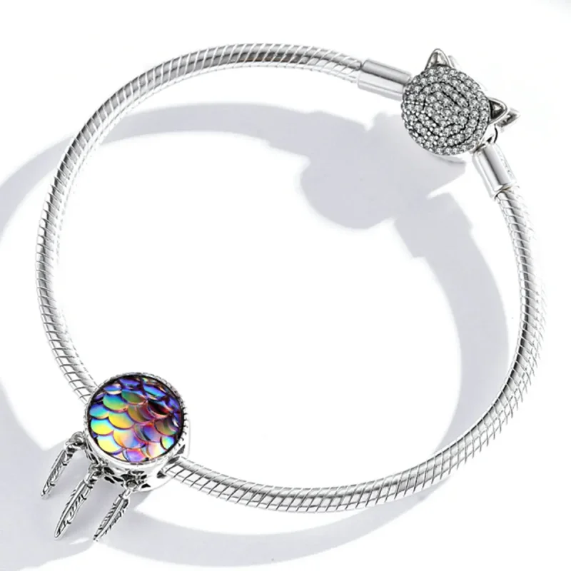 (image for) Pandora Style Dream Catcher Charm - SCC1985 - View 3