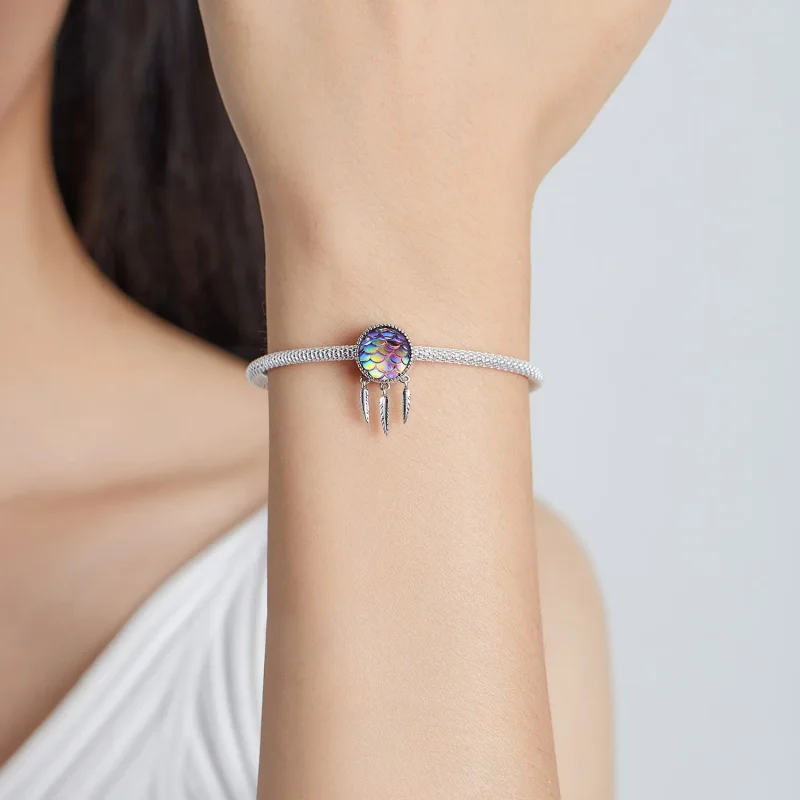 (image for) Pandora Style Dream Catcher Charm - SCC1985 - View 5