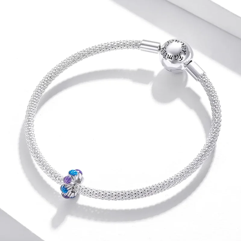 (image for) Pandora Style Dream Shell Spacer Charm - BSC431 - View 3