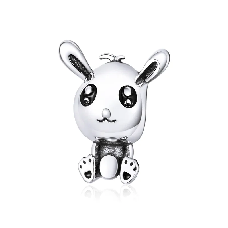 (image for) Pandora Style Easter Bunny Charm - SCC1467