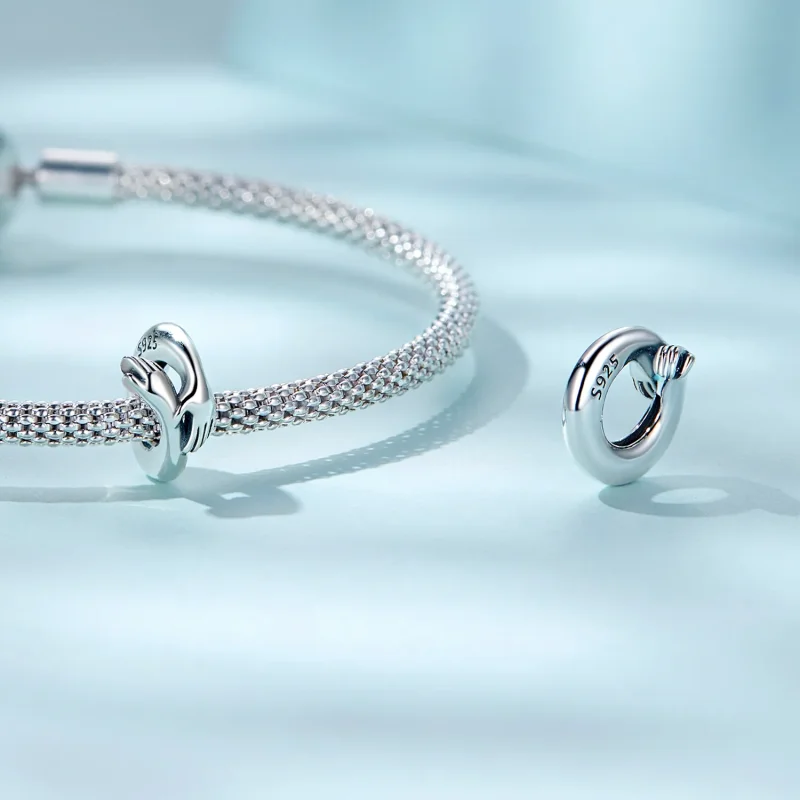 (image for) Pandora Style Embrace Spacer Charm - SCC2363 - View 5