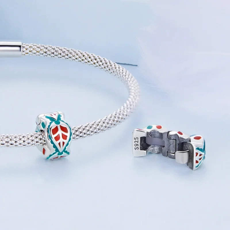 (image for) Pandora Style Exotic Buckle Charm - BSC631 - View 5