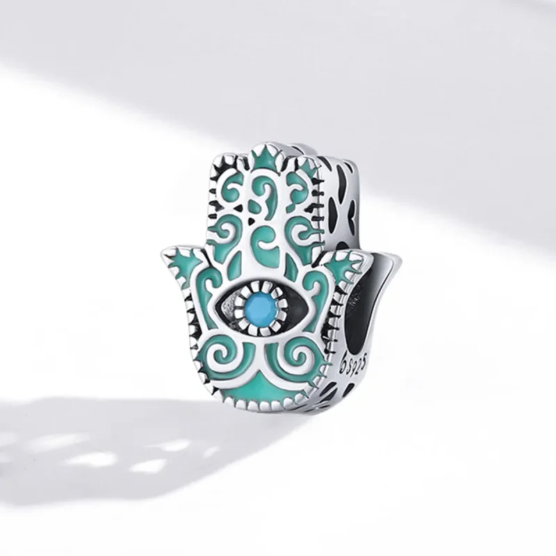 (image for) Pandora Style Eye of Fatima Charm - BSC510 - View 2