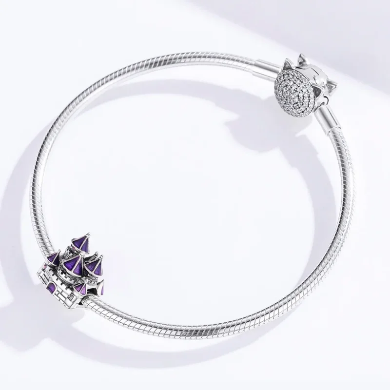 (image for) Pandora Style Fairy Tale Castle Charm - BSC122 - View 4