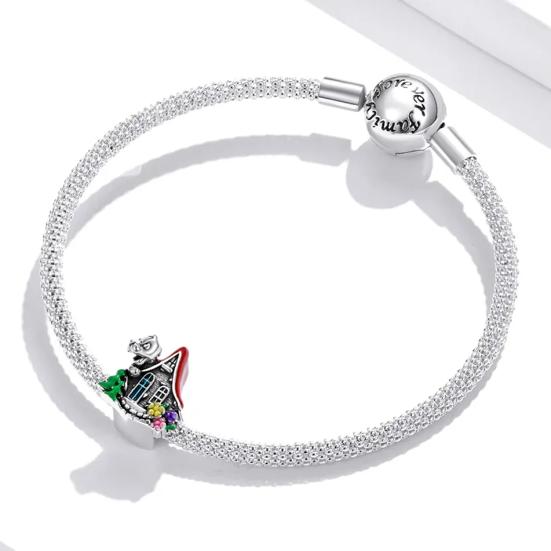 (image for) Pandora Style Fairy Tale House Charm - SCC1889 - View 3