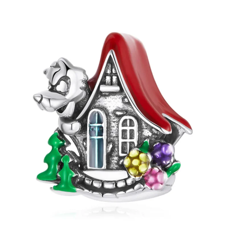 (image for) Pandora Style Fairy Tale House Charm - SCC1889