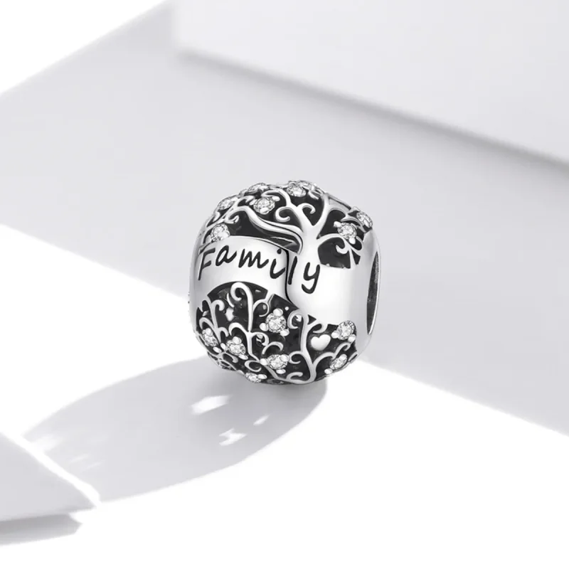 (image for) Pandora Style Family Tree Charm - BSC489 - View 2