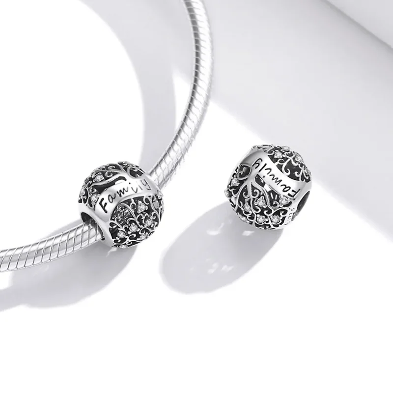 (image for) Pandora Style Family Tree Charm - BSC489 - View 4