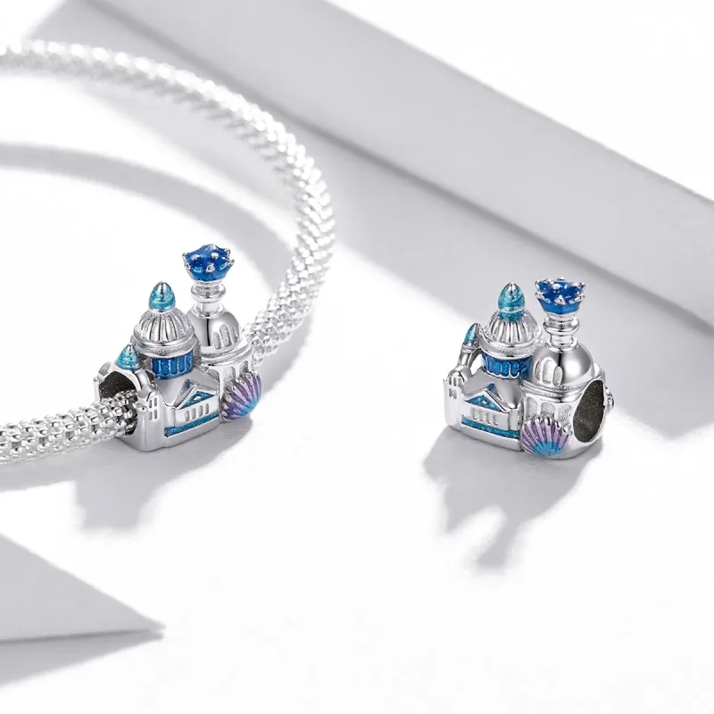 (image for) Pandora Style Fantasy Castle Charm - BSC432 - View 4