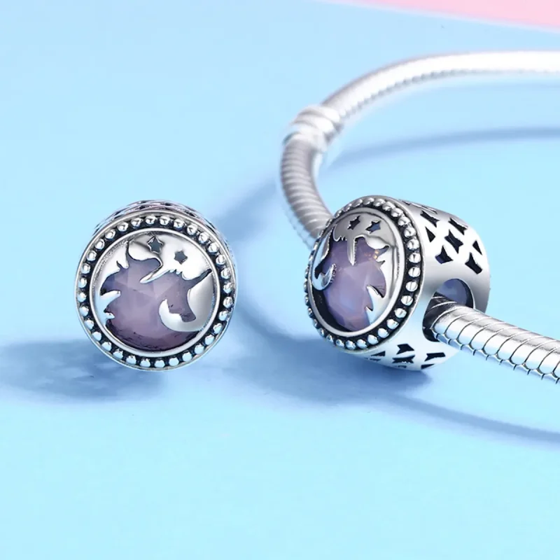 (image for) Pandora Style Fantasy Unicorn Charm - SCC377 - View 5
