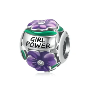(image for) Pandora Style Feminine Power - Violet Charm - SCC2140