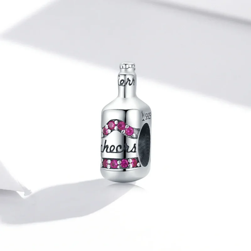 (image for) Pandora Style Fine Beer Bottle Charm - SCC1996 - View 2