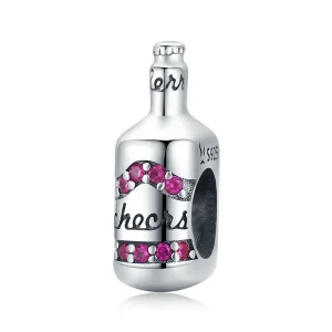 (image for) Pandora Style Fine Beer Bottle Charm - SCC1996