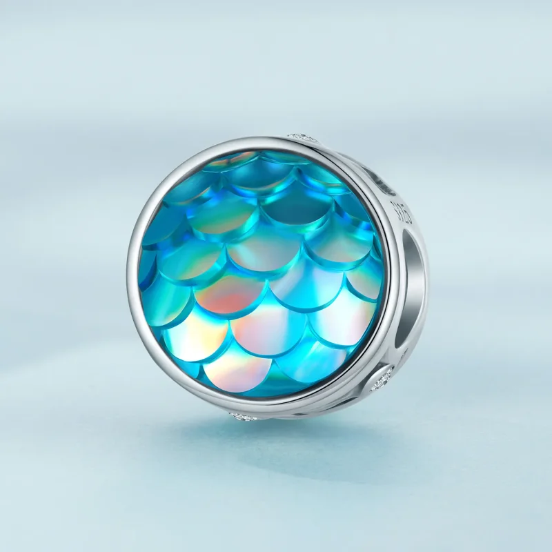 (image for) Pandora Style Fish Scales Charm - SCC2412 - View 2