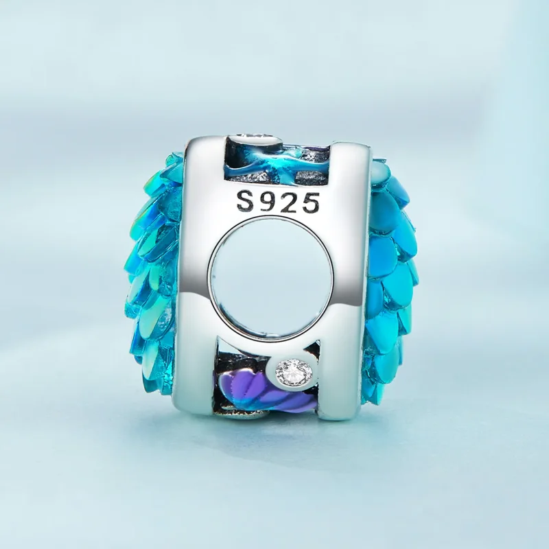 (image for) Pandora Style Fish Scales Charm - SCC2412 - View 3